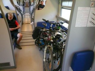 sistemazione sul treno Minuetto