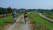 sull'argine per Ivrea