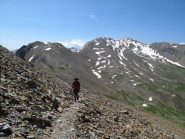 Sul sentiero per la Pointe de l'Eyssina e dietro la cresta verso la Grande Combe