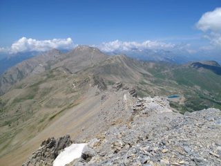 Panorama verso il Pic Chabrières