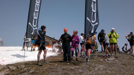 l'arrivo della gara