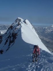 Verso il Lyskamm ovest