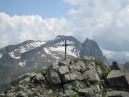 croce di vetta e cima di Cece