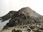 la cresta per le due cime