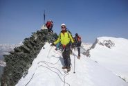 in cima mt 4027 Allalinhorn
