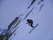 Mario nel Saudan, di fianco lo sperone della Tournette