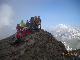 la vetta m. Fallere3061mt.