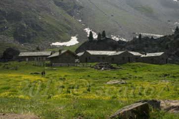 In arrivo al bivacco