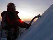 Il sole dopo un terzo di parete 