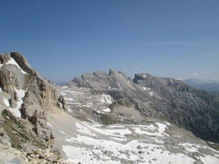 dal Rifugio verso i Campanili