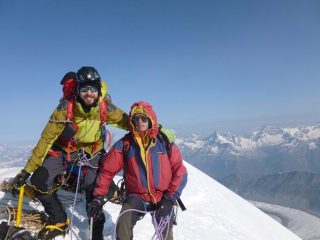 In vetta insieme a Vitaliano che smarca il 32esimo 4000