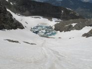 Laghetto e mini-icebergs
