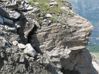 Il canapone quasi al termine del canale