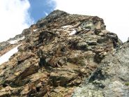 La cresta sud