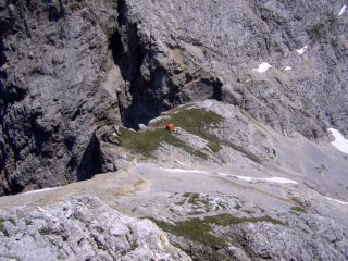 Bivacco Rigatti alla Forcella Grande m.2620