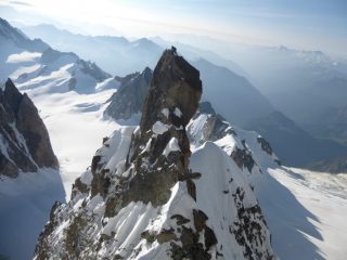 tratto di cresta dopo l'Androsace