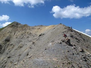 L'estetica cresta di circa 600 metri