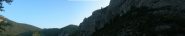 Panorama verso il settore Le Racines du ciel