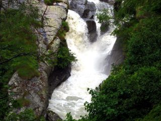 La potenza dell'acqua del torrente Forzo