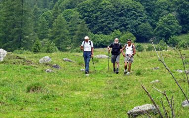 Scendendo verso Tressi