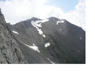 La P.della Capra dal versante Argentera..