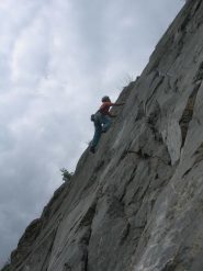 Falaise de Poingt Ravier - Secteur via ferrata