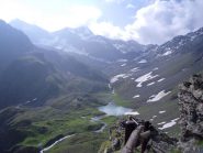 il rifugio Arbole dal colle ...