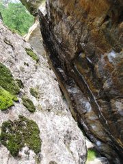 lo strapiombo impossibile di kimera: 8c