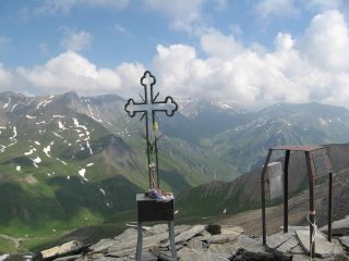 Sulla cima del monte Bellino 