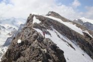 la cima sud vista dalla nord