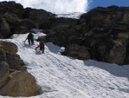 prima del canalino passaggio chiave