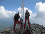 in cima