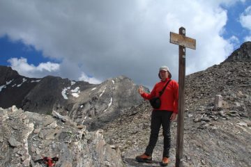il sottoscritto al Colle Autaret