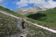 in salita nel Vallone Autaret 