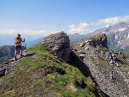 verso la vetta del mont de balme