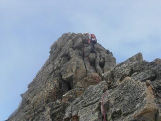 Il tratto più interssante della cresta