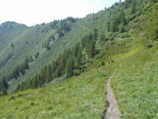 condizioni del traverso ad inizio discesa