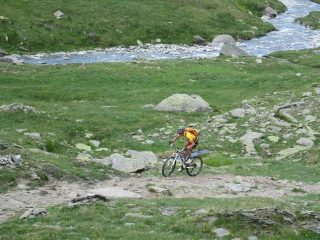 rampe durissime verso il Lac de savine