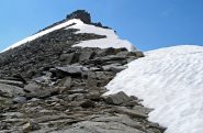 Oltre il colle la cresta è pulita