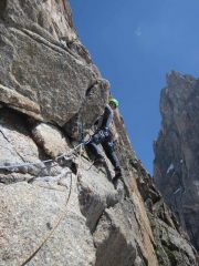 la parte centrale della via