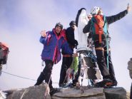 Domenico in cima al gran paradiso 4061m