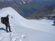 a dx salita dallo chabot dal ghiacciaio di laveciau