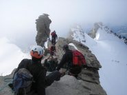 i punti piu' delicati dove si formano code per la salita alla Madonnina