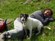Peggy e Adele al colle Gardetta