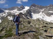 Franco G sulla punta delle Rocce