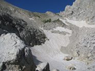 In alto, la Sella dei due Corni