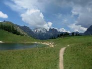 Il L. Chavillon con il M. Thabor 