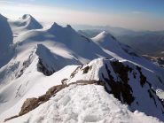 dall'orientale la cresta di salita
