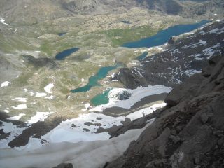 dalla vetta del Glacier