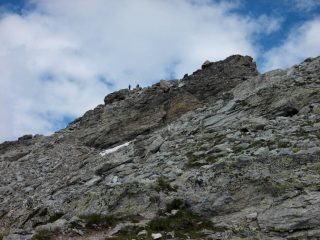 ultimi metri sotto la cima